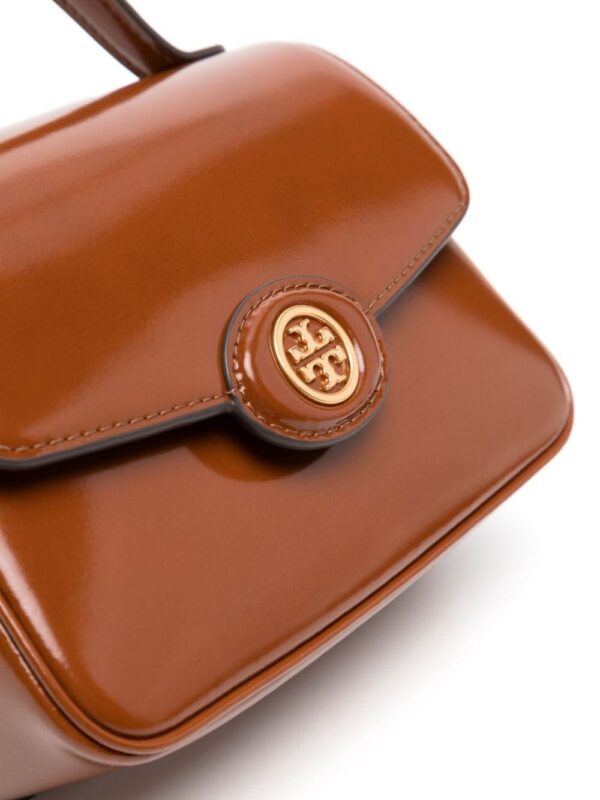 Tory Burch Robinson logo-plaque shoulder bag