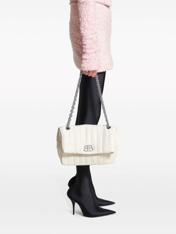 Balenciaga small Monaco quilted shoulder bag