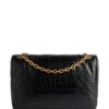 Balenciaga medium Monaco crocodile-effect shoulder bag