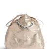 22981921_53187026_1000.jpg Balenciaga small Crush metallic drawstring bag