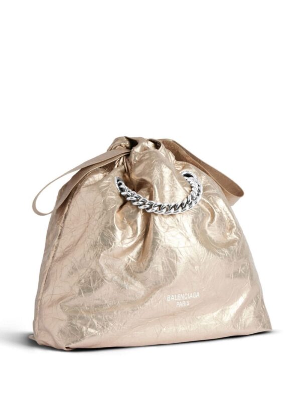 22981921_53187039_1000.jpg Balenciaga small Crush metallic drawstring bag