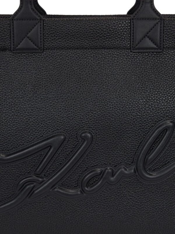 22999631_53447519_1000.jpg Karl Lagerfeld K/Skuare Grainy tote bag