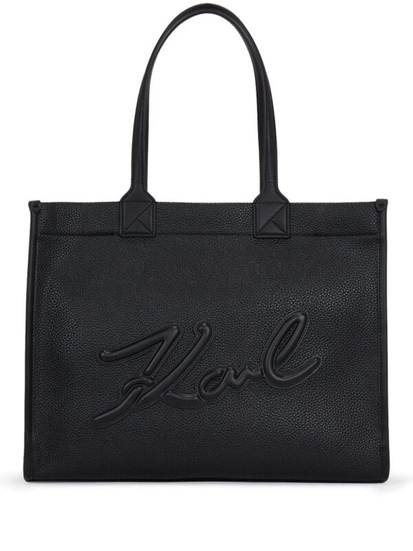 22999631_53447552_1000.jpg Karl Lagerfeld K/Skuare Grainy tote bag