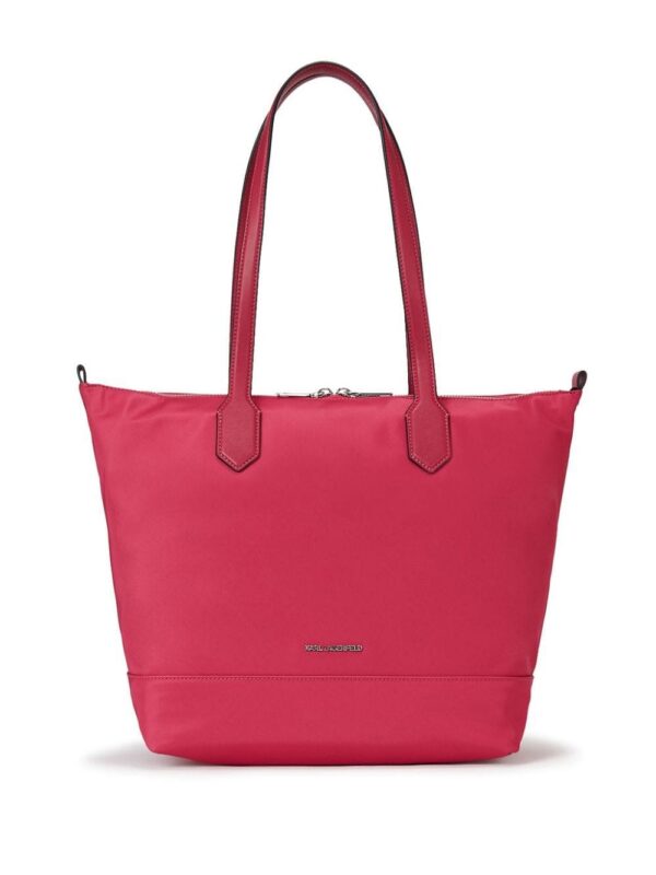 22999643_53447922_1000.jpg Karl Lagerfeld Signature logo-embroidered tote bag