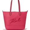 22999643_53447928_1000.jpg Karl Lagerfeld Signature logo-embroidered tote bag