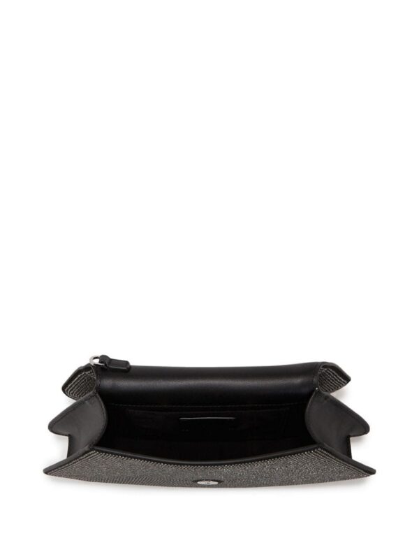 22999647_53448151_1000.jpg Karl Lagerfeld Archive Fan rhinestone-embellished clutch bag
