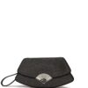 22999647_53448155_1000.jpg Karl Lagerfeld Archive Fan rhinestone-embellished clutch bag