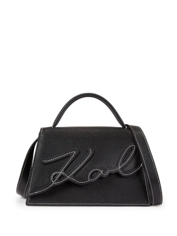 22999657_53447953_1000.jpg Karl Lagerfeld x Amber Valletta Mirum top-handle bag