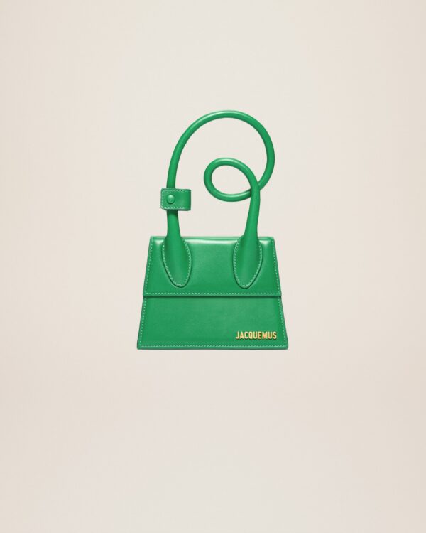 Jacquemus Le Chiquito Noeud  Coiled handbag.