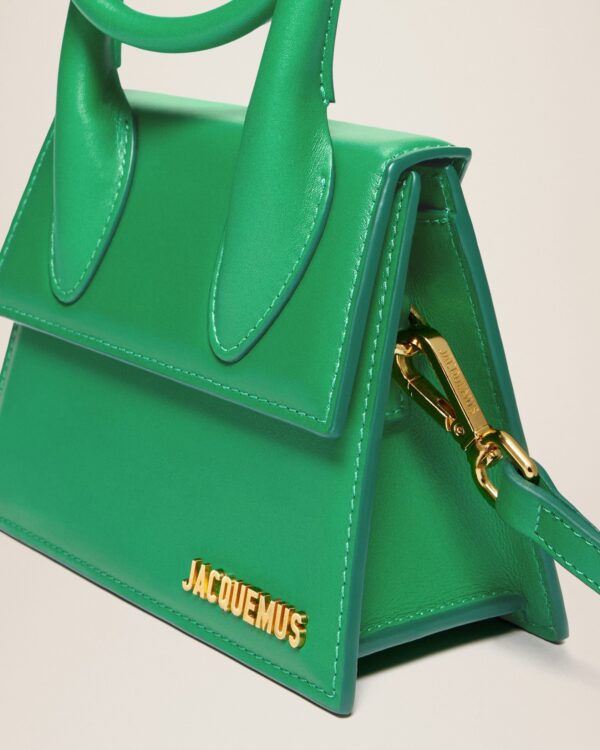 Jacquemus Le Chiquito Noeud  Coiled handbag.