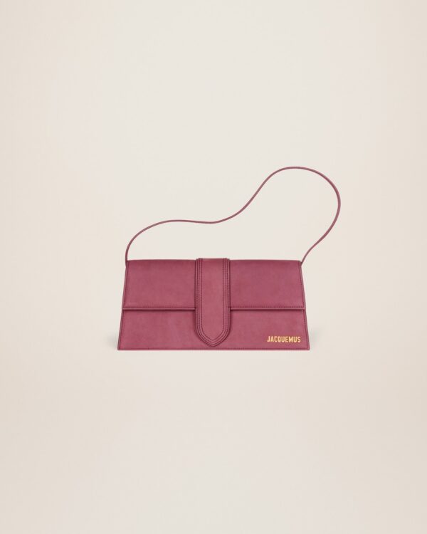22H221BA013-3066-490_1_main.jpg Jacquemus Le Bambino long Long flap bag.