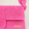 22H223BA027-3095-430_5.jpg Jacquemus Le Bambidou Shearling flap bag.