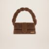 22H223BA027-3095-850_2.jpg Jacquemus Le Bambidou Shearling flap bag.