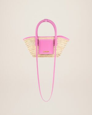 22H223BA044-3088-410_1_main.jpg Jacquemus Le petit panier Soli Mini beach basket bag.