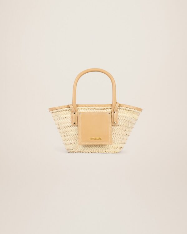 22H223BA044-3088-810_1.jpg Jacquemus Le petit panier Soli Mini beach basket bag.