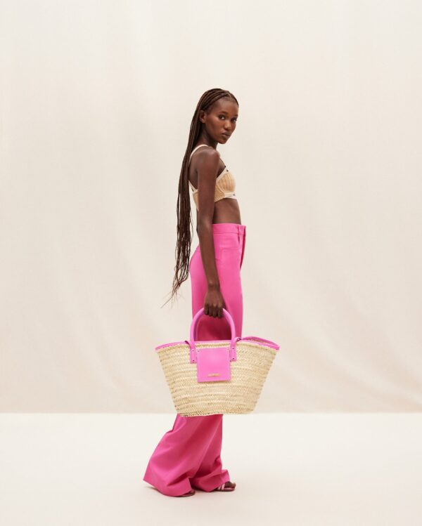 Jacquemus Le panier Soli  Beach basket bag.
