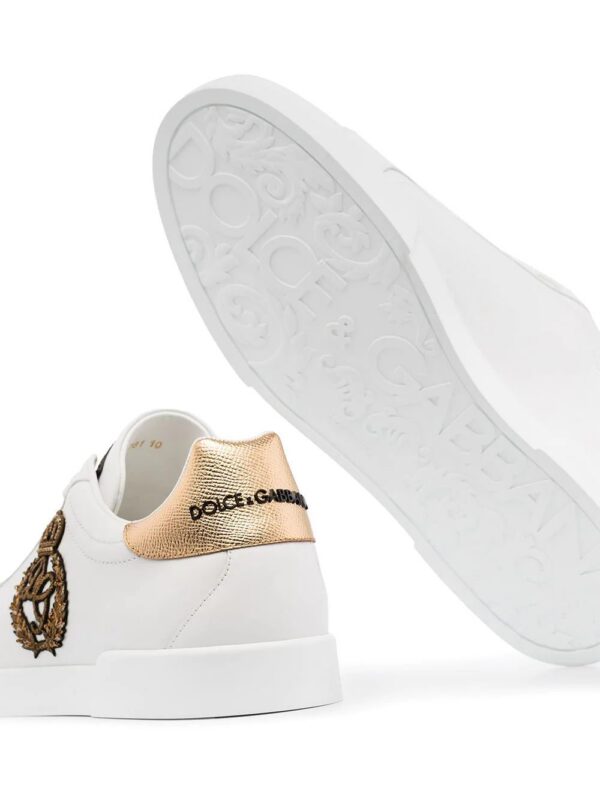 14948720_25370609_1000.jpg Dolce & gabbana Portofino logo crest leather sneakers