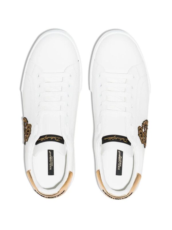14948720_25370612_1000.jpg Dolce & gabbana Portofino logo crest leather sneakers