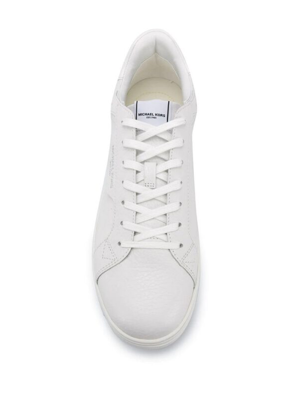 Michael Michael Kors  Keating pebbled-effect sneakers