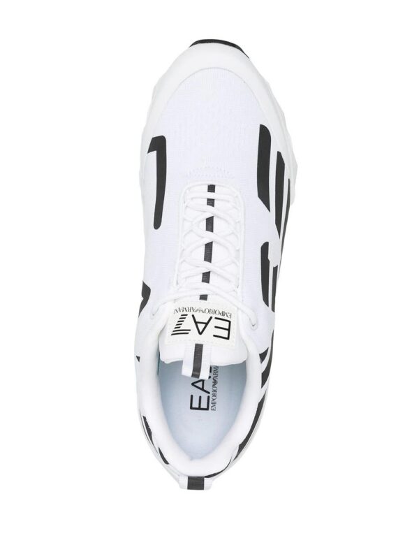 Ea7 Emporio Armani  two-tone lace-up trainers