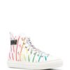Valentino Garavani  VLTN rainbow-logo high-top sneakers
