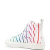 Valentino Garavani  VLTN rainbow-logo high-top sneakers