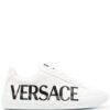16260082_32342180_1000.jpg Versace Greca logo-print low-top sneakers