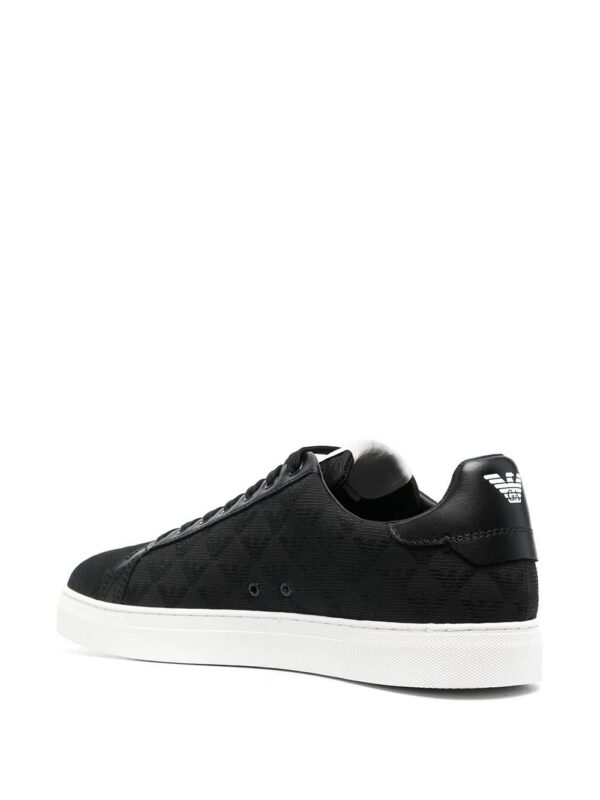 Emporio Armani  quilted low-top sneakers