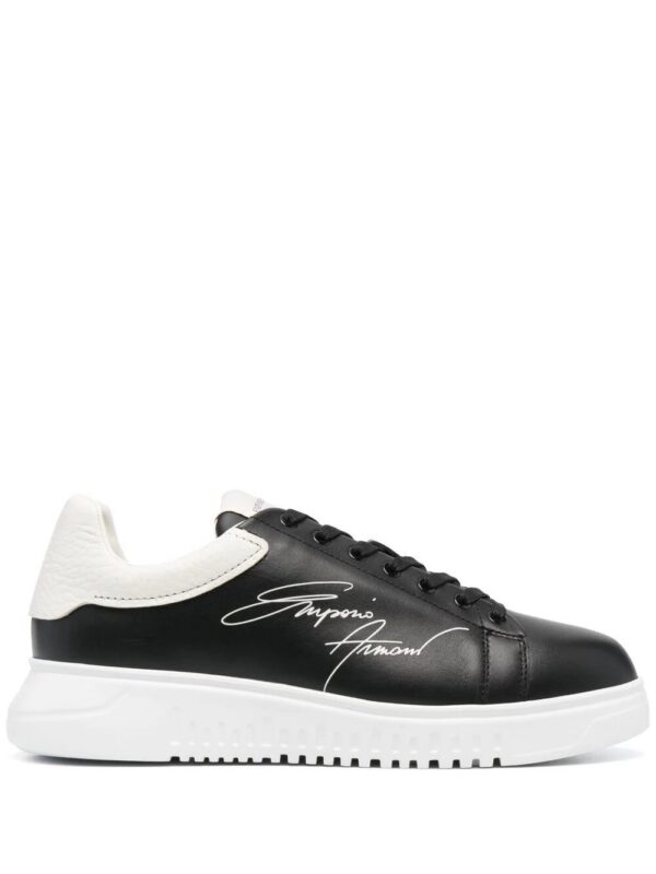 16565564_32285852_1000-1.jpg Emporio Armani signature logo-print leather sneakers