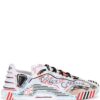 Dolce & gabbana  Milano NS1 hand-painted sneakers