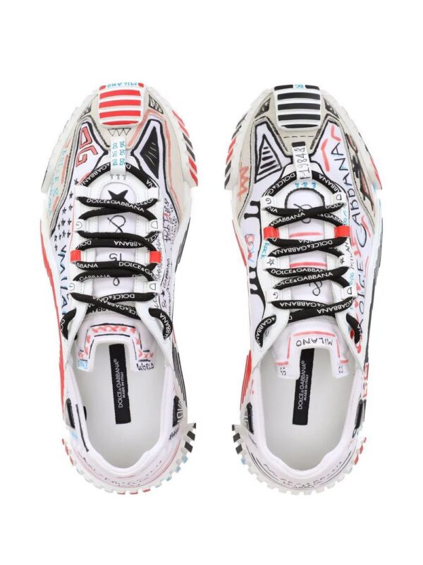 Dolce & gabbana  Milano NS1 hand-painted sneakers