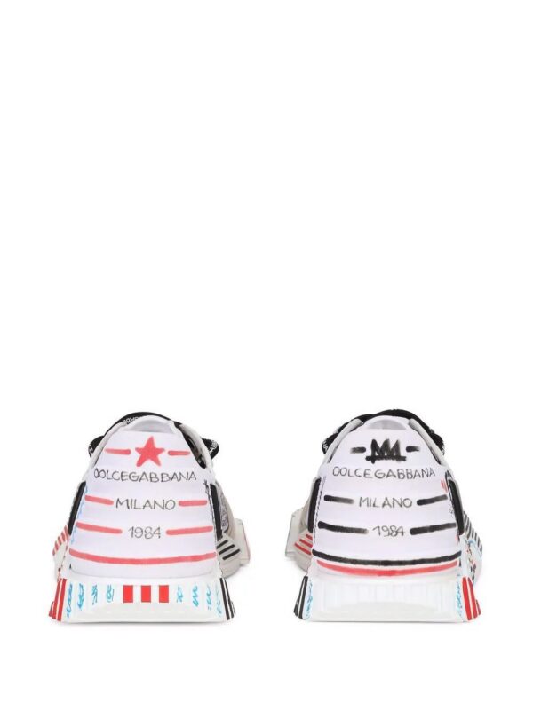 Dolce & gabbana  Milano NS1 hand-painted sneakers