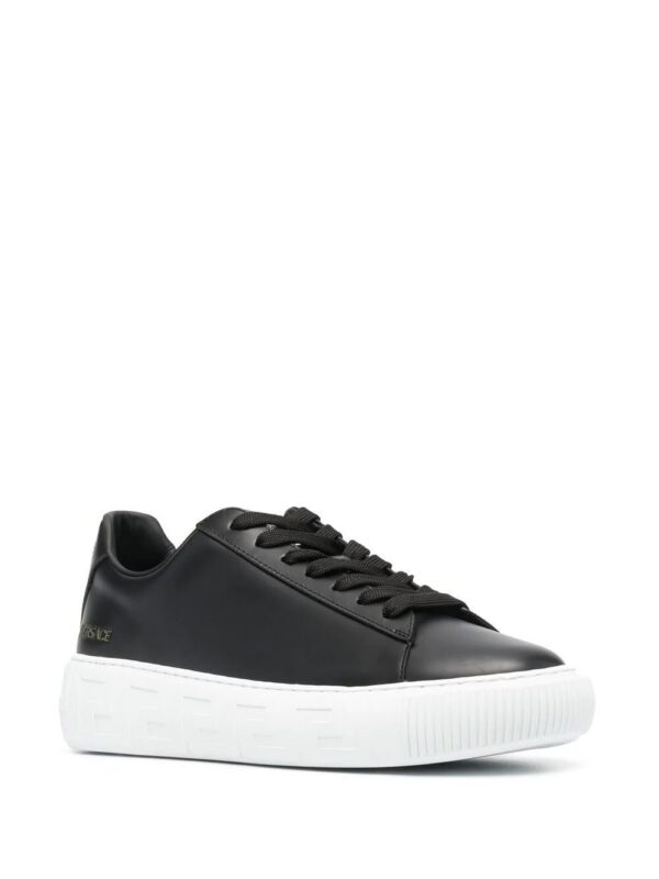 16716917_32856636_1000.jpg Versace Greca lace-up sneakers