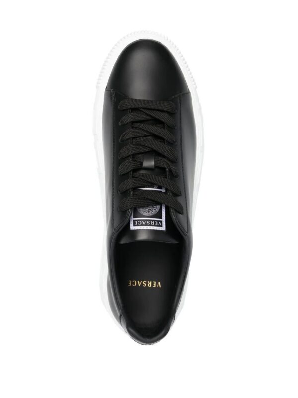 16716917_32856638_1000.jpg Versace Greca lace-up sneakers