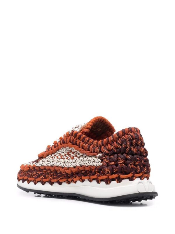 16804217_33242926_1000.jpg Valentino Garavani crochet low-top sneakers
