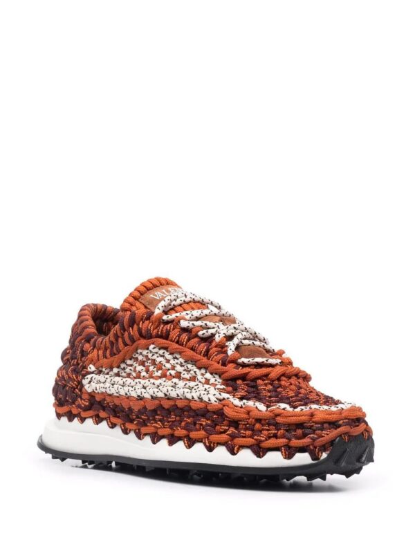 16804217_33246314_1000.jpg Valentino Garavani crochet low-top sneakers
