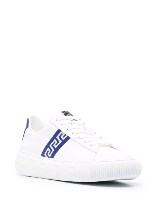 16806654_33377420_1000.jpg Versace Greca stripe low-top sneakers