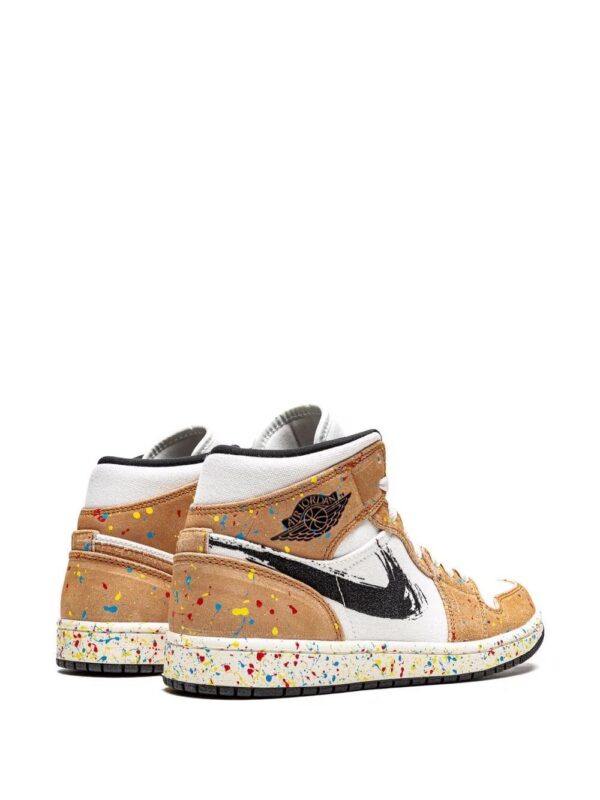 Jordan  Air Jordan 1 Mid "Brushstroke" sneakers
