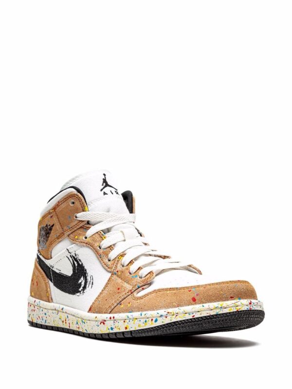 Jordan  Air Jordan 1 Mid "Brushstroke" sneakers