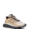 17336098_37160344_1000.jpg Versace Trigreca panelled cut-out sneakers