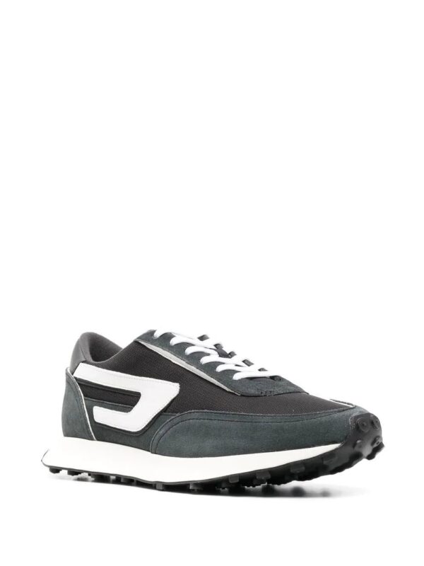 17375989_39765812_1000.jpg Diesel D-logo appliqué mesh sneakers
