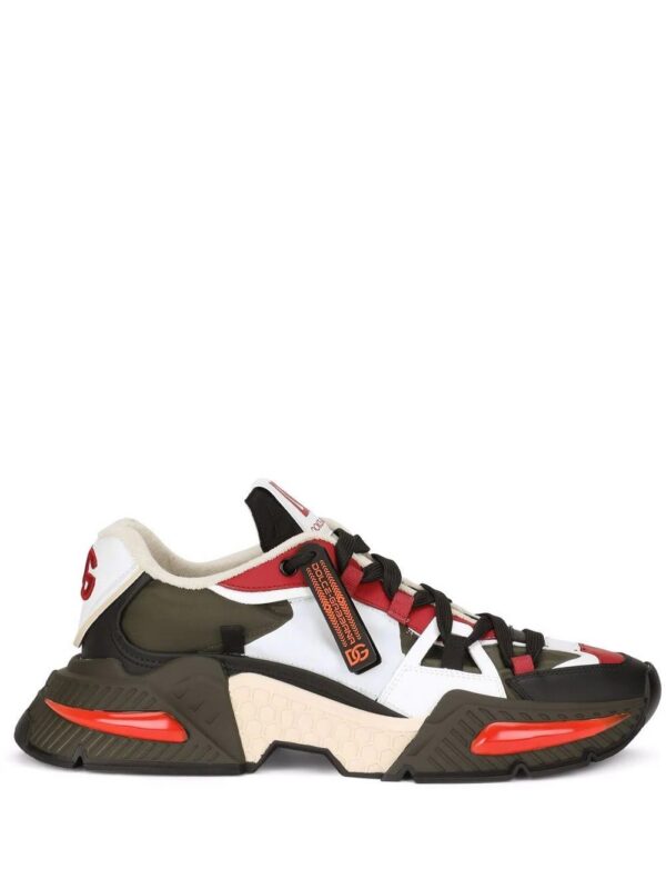 Dolce & gabbana Airmaster panelled low-top sneakers