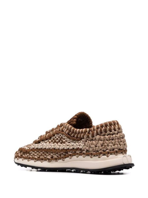 17584399_37244717_1000.jpg Valentino Garavani crochet low-top sneakers