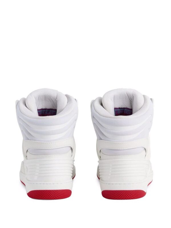 17610958_36611520_1000-1.jpg Gucci Gucci Basket white high-top sneakers