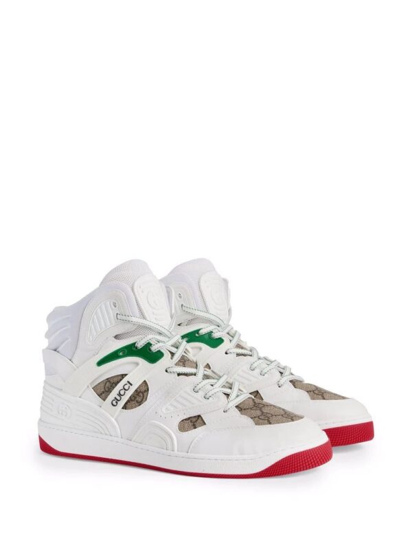17610958_36611522_1000-1.jpg Gucci Gucci Basket white high-top sneakers