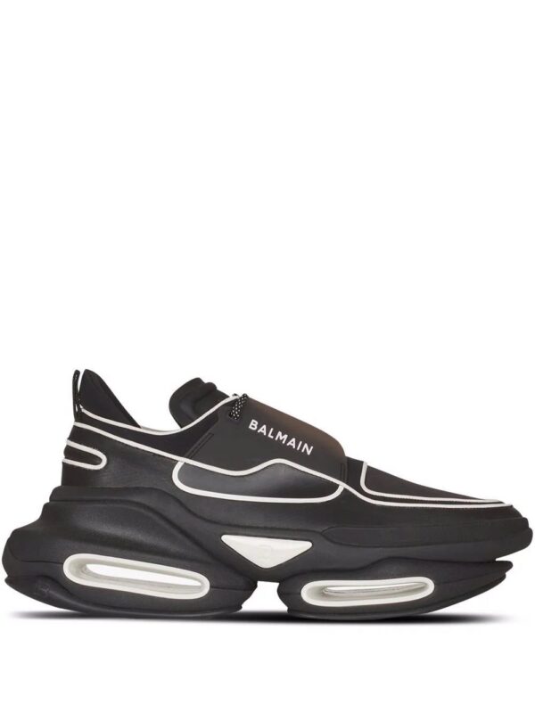 17621937_37682411_1000.jpg Balmain B-Bold contrasting trim sneakers