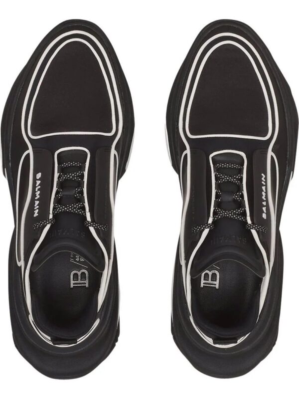 17621937_37682416_1000.jpg Balmain B-Bold contrasting trim sneakers