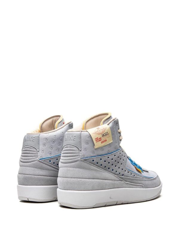 Jordan  x Union Air Jordan 2 "Grey Fog" sneakers.