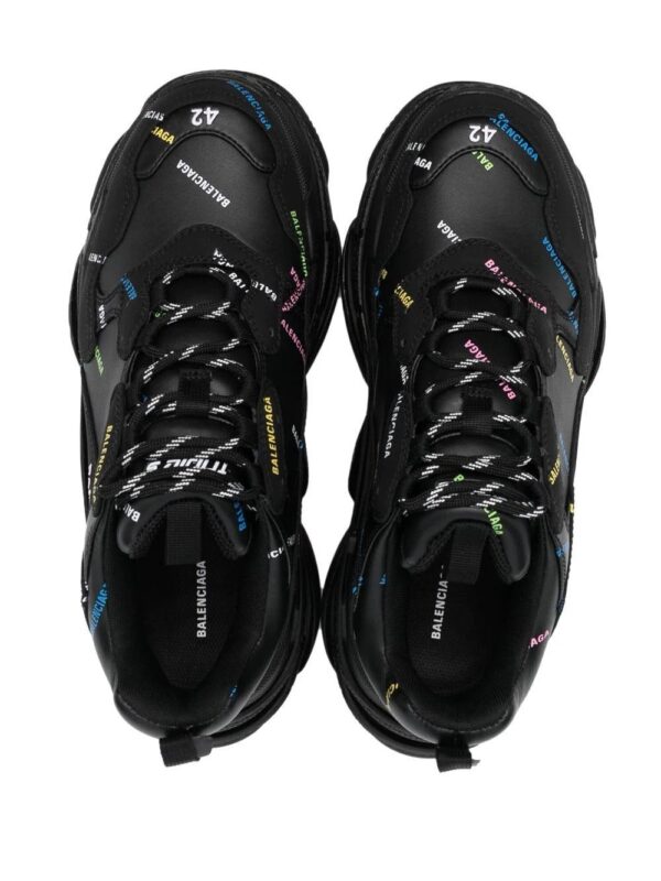 Balenciaga  Triple S all-over logo sneakers