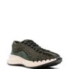 18046262_40956824_1000.jpg Valentino Garavani crochet-design lace-up sneakers